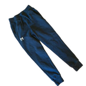 Under armour youth medium sweat pants in black